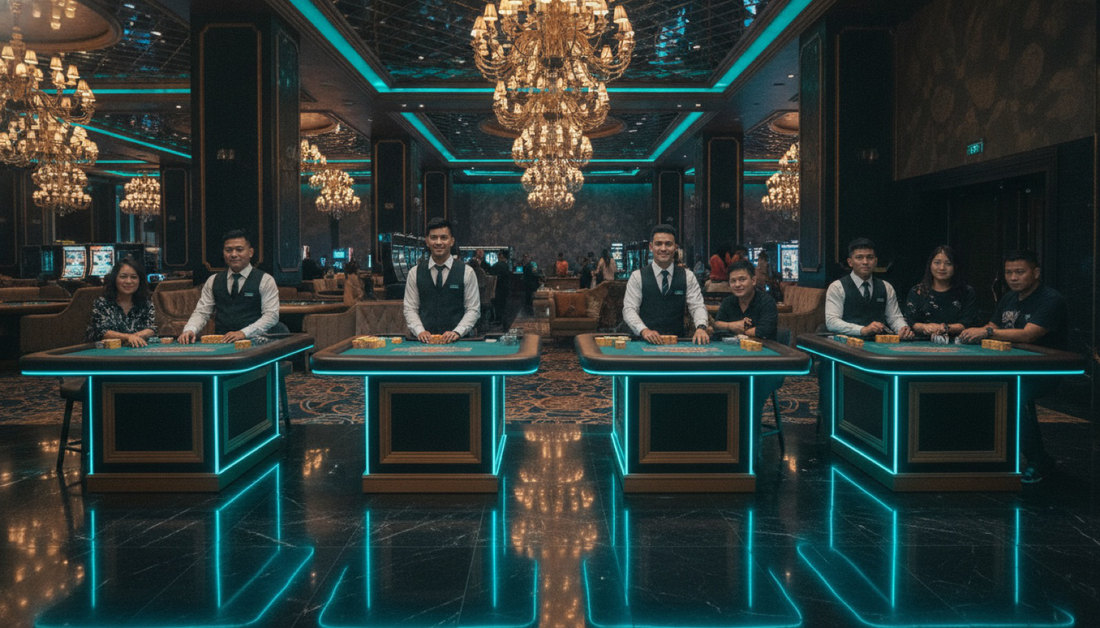 VR7 Live Casino: How the Tables and the Seats Work